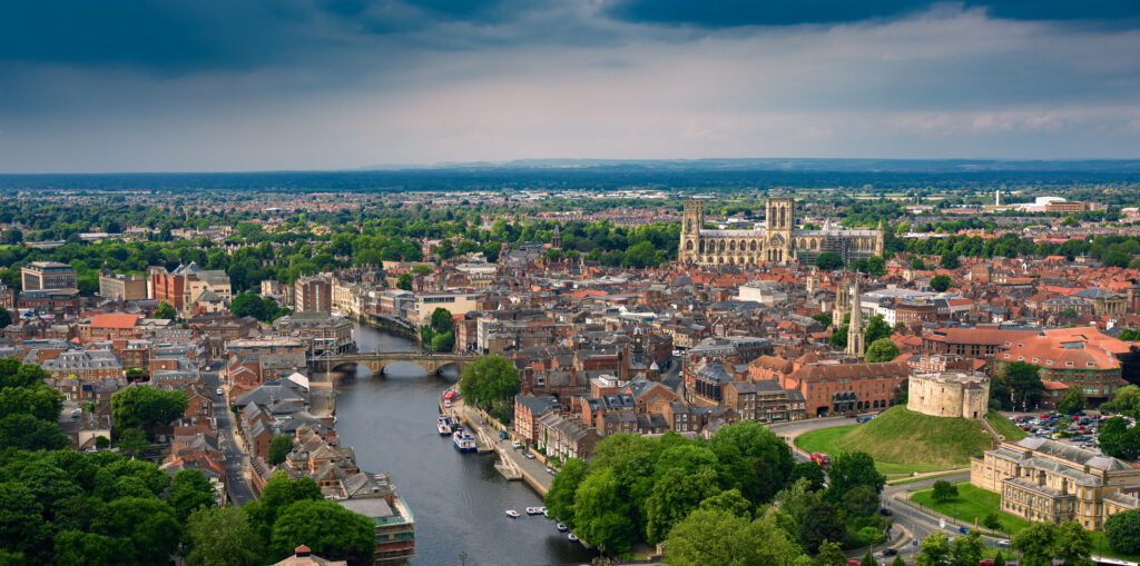 How Taxi Services Help York’s Visitors Explore the City 2 fleetways york aerial full e1755689644909